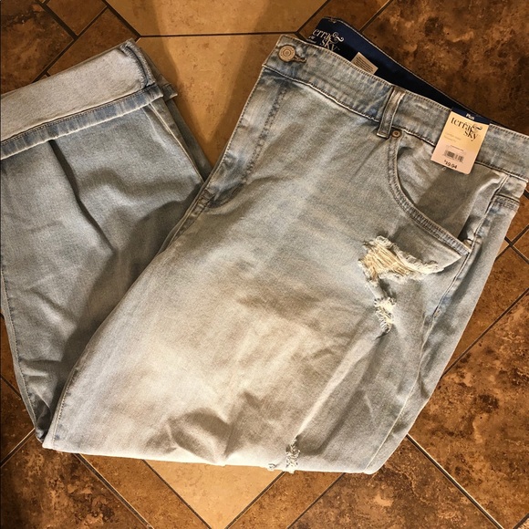 Terra & Sky Denim - Terra and Sky boyfriend jeans